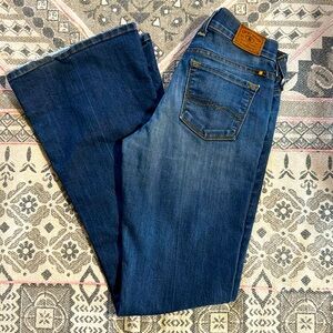 Size 25 Charlie boot Lucky jeans